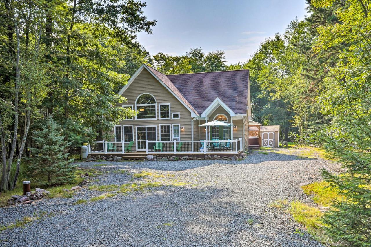Family Home With Hot Tub, Close To Lake And Hiking! Albrightsville Экстерьер фото